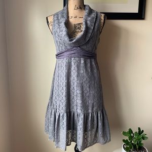 Free People scoop neck lace dress